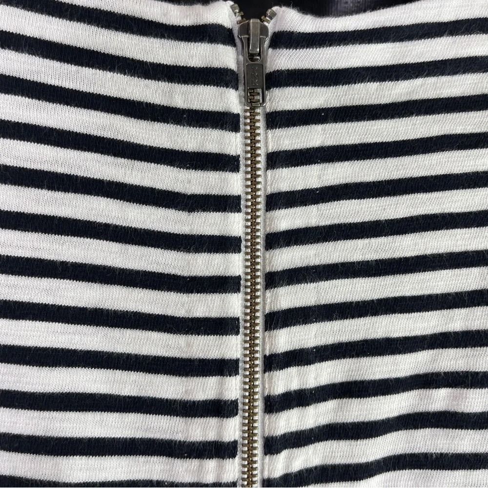 Madewell Dress Size XS Zip Line Down Back 100% Cotton - Picture 7 of 14